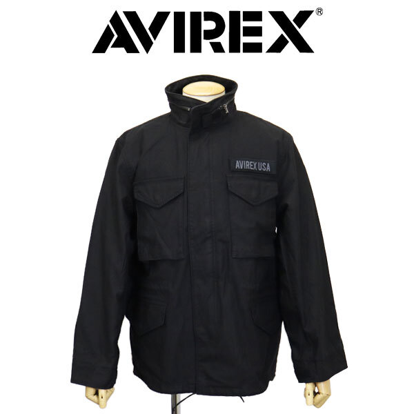 AVIREX (アヴィレックス) 3952014 TYPE タイプ M-65 FIELD JACKET フィールドジャケット 4952038 5952028 010BLACK M拍卖