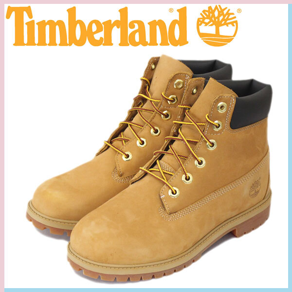 Timberland (ティンバーランド) 12909 6in Premium Boot (シックスインチ プレミアム ウォータープルーフブーツ) レディース/キッズ ウィー拍卖