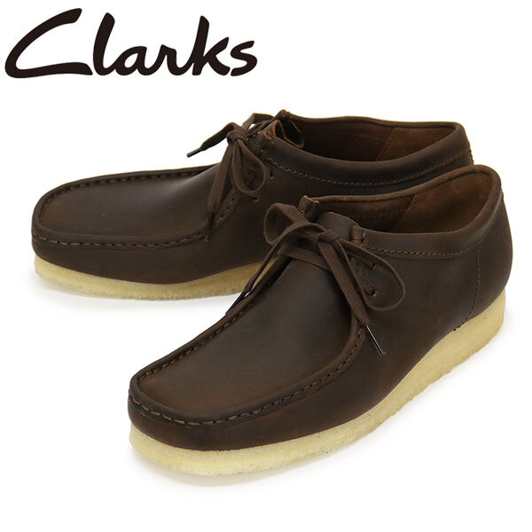 Clarks (クラークス) 26156605 Wallabee ワラビー メンズシューズ Beeswax CL141UK8.5-約26.5cm拍卖