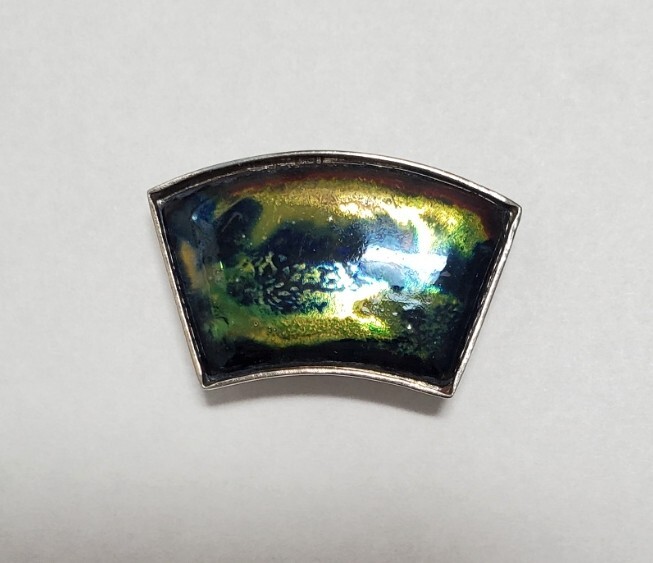 七宝焼き 帯留め 和装小物 レディース アクセサリー 6,2g 美品拍卖