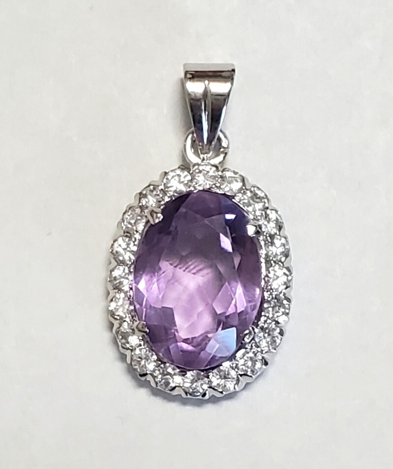 ゴージャス カラーストーン キュービックジルコニア ペンダントトップ レディース アクセサリー 4,3g 拍卖