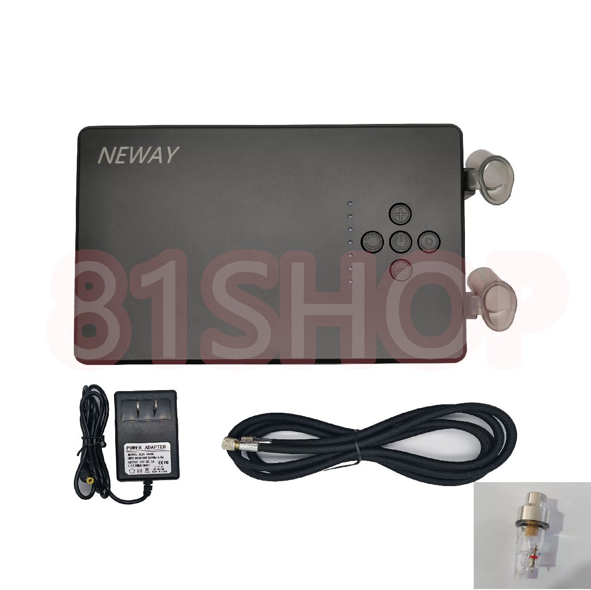 静音空気ポンプミニインジェクション-圧縮機専門模型絵画工具圧力調節ができます設置拍卖