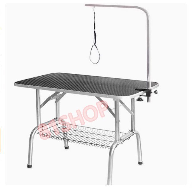 「81SHOP」昇降機能付き トリミングテーブル アーム付属 小型犬から中型犬まで対応 ペット美容テーブル 折りたたみ式 台面直径96cm拍卖