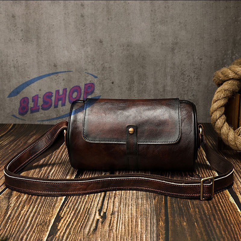 「81SHOP」新品 ショルダーバッグ メンズバッグ 本革 レザー 斜め掛けバッグ メッセンジャーバッグ カジュアル 自転車 通勤 鞄拍卖