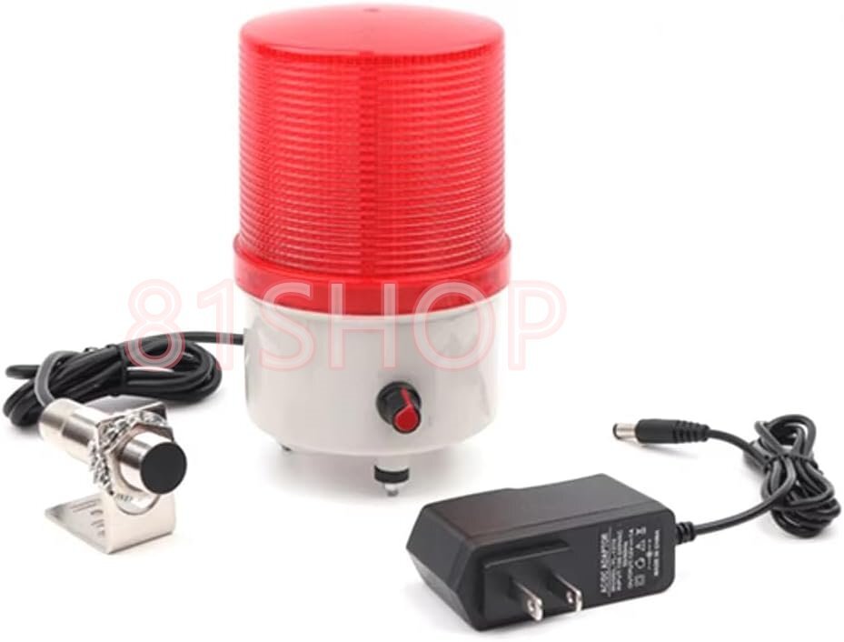 モーターストール検出アラーム、モーター故障コンベアベルトストール異常音と光アラームツール(12V)拍卖