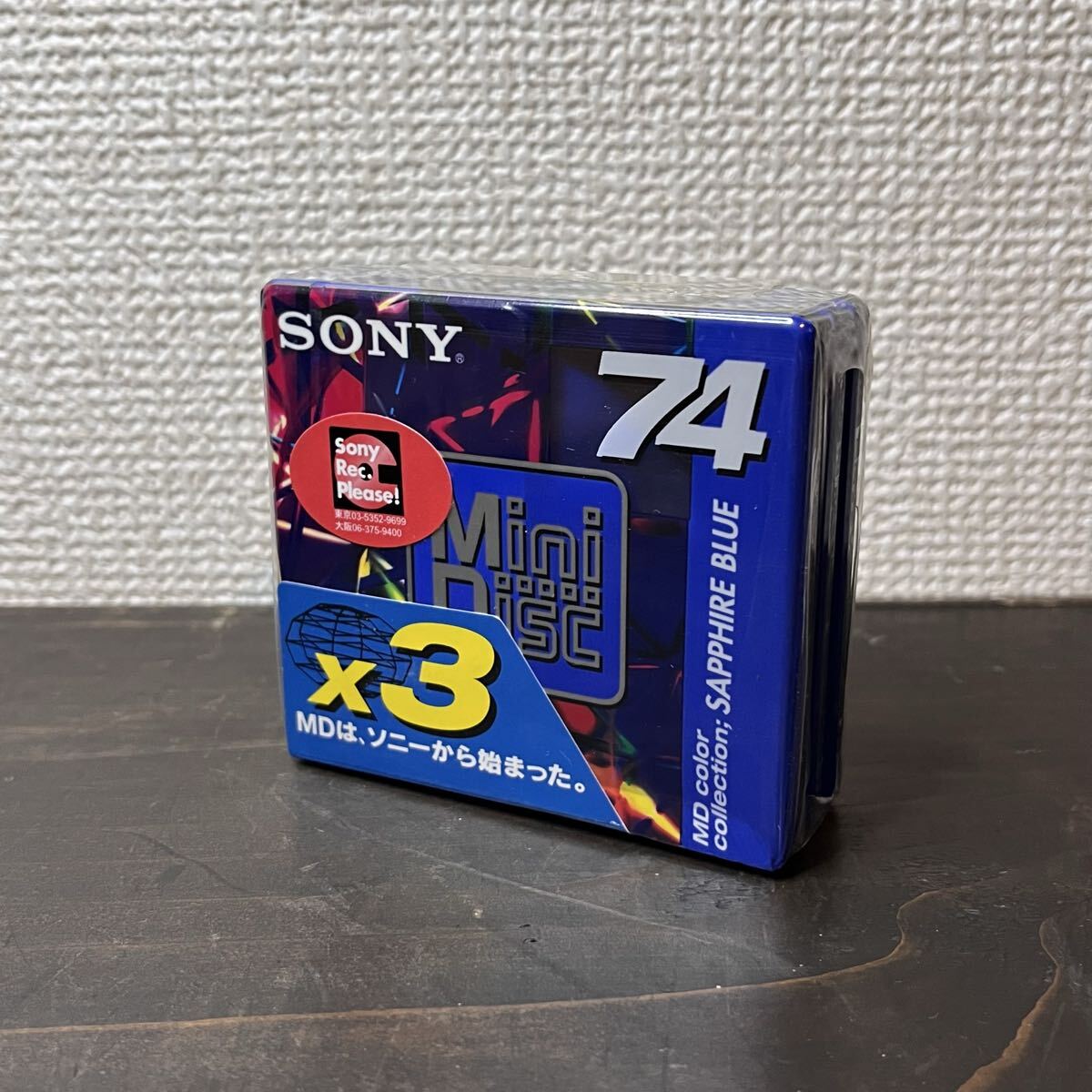 未使用 SONY MD 3mdw-74al ミニディスク 74拍卖