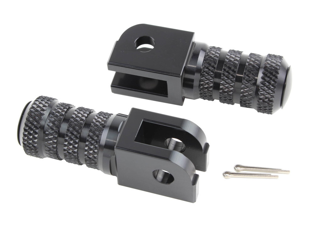 NSR80用ビレットショートステップバー(ブラック)_シフトアップ拍卖