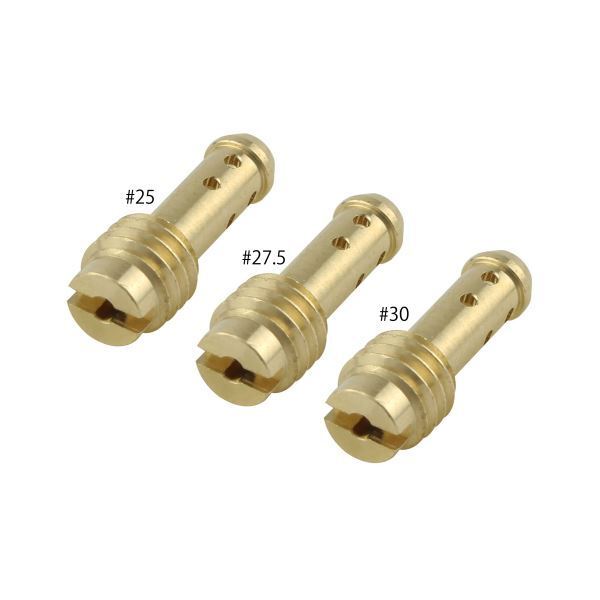 TM-MJN24キャブレター用 パイロットジェットSET ミクニ大(13.5X5-A) #25#27.5#30(各1×3個SET)|ポッシュフェイス/POSH拍卖
