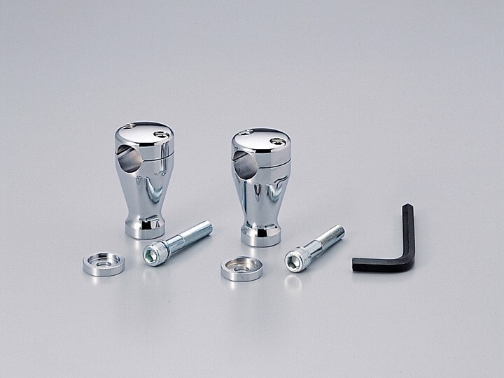 エリミネーター250V(98-07)用 ドラッグポスト(ベーシック3インチ/メッキ) |ハリケーン拍卖