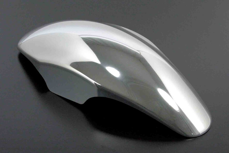 モンキー/ゴリラ(Z50J-1300017-/AB27-1000001-1899999)用 武川製φ27/30正立フォーク用フロントフェンダー(ABS/メッキ)|SP武川/タケガワ拍卖