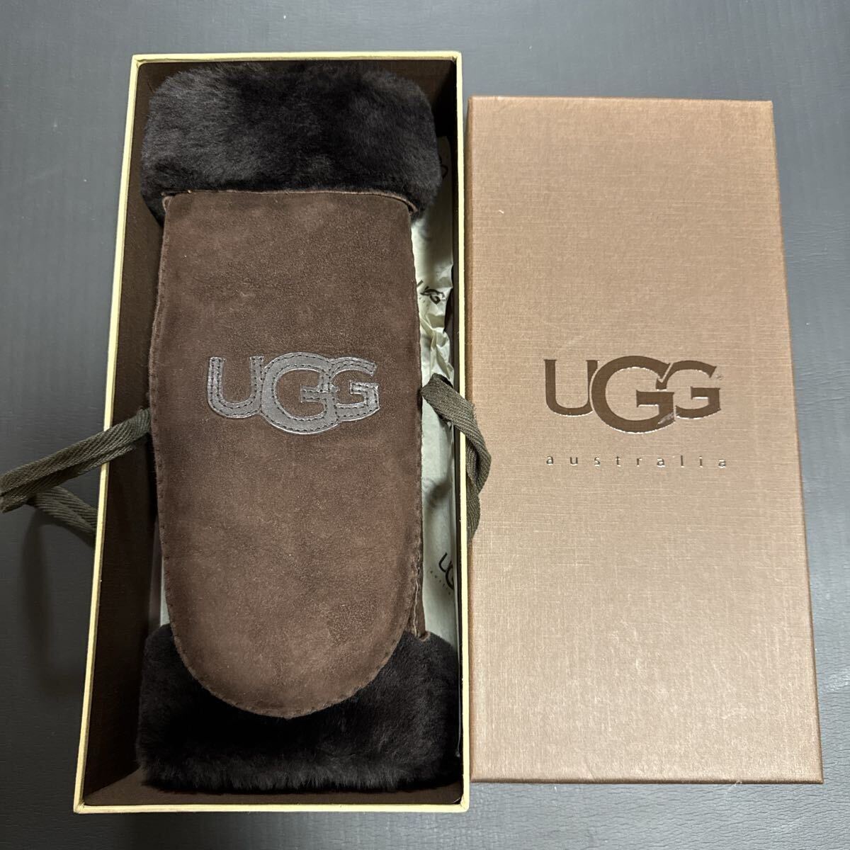 UGG ブラウンミトン 約20センチ拍卖