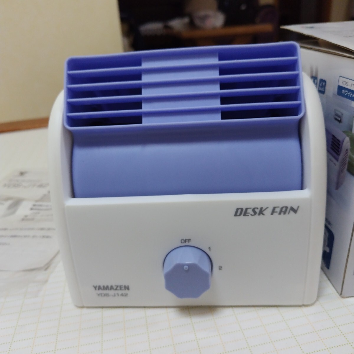 デスクファン YDS−J142 YAMAZEN (中古)未使用拍卖