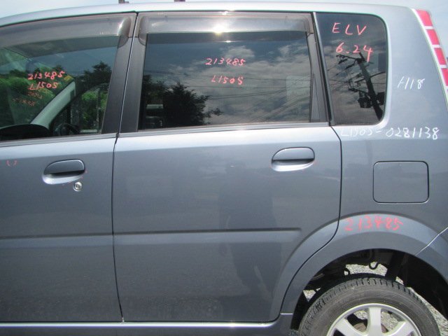 【個人宅配送不可】ダイハツ ムーヴ L150S H18年式 ■左リアドア【カラー/グレー】中古 ★213485拍卖