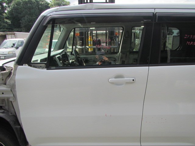 【個人宅配送不可】スズキ ハスラー MR41S H27年式 ■左フロントドア ホワイト 中古 ★213534拍卖