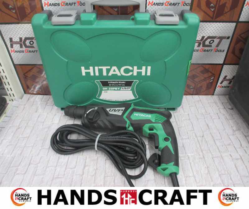 日立 DH28PBY ハンマドリル 中古品 本体+ケース【ハンズクラフト宜野湾店】拍卖