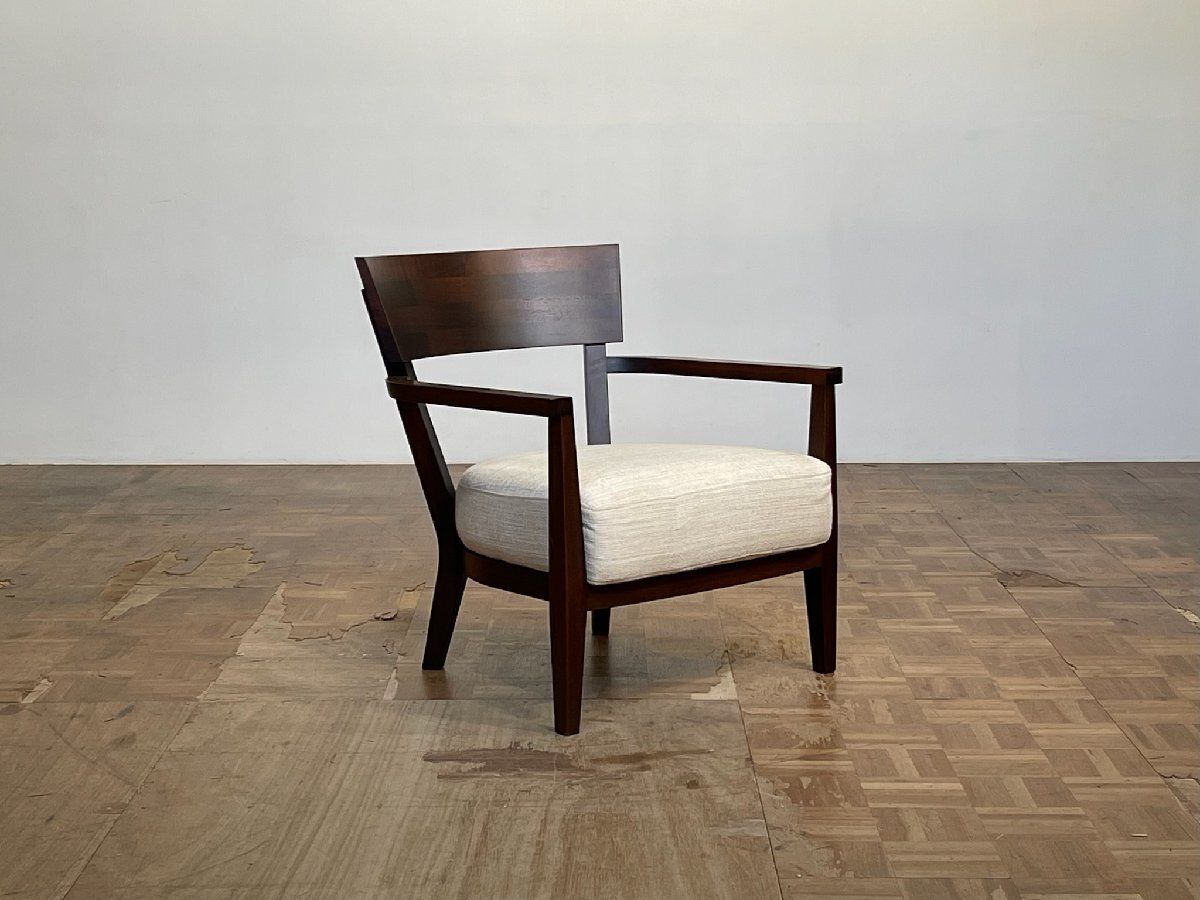 -gs3177|FLEXFORM 名作 Antonio Citterio ウォールナット無垢 SALLY/サリー オペレッタラウンジチェア|B&Bイタリア フレックスフォルム拍卖