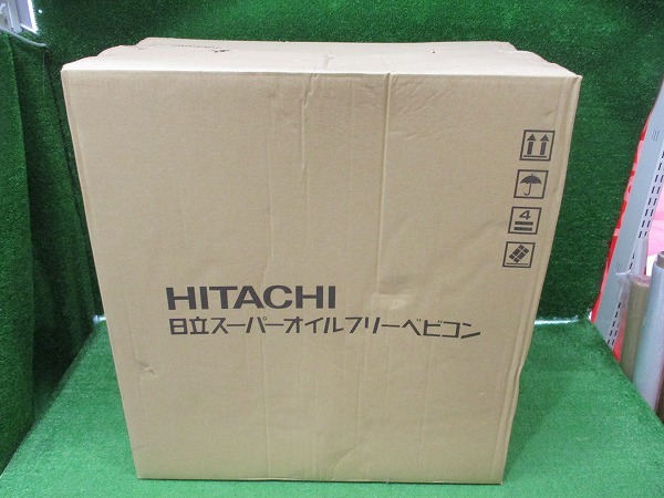 【HITACHI/日立】0.4LE-8TB スーパーオイルフリーベビコン 長期保管品 3719拍卖
