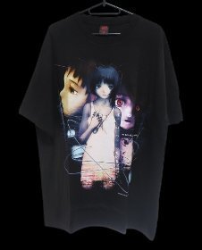 新品serial experiments lain×GEEKS RULE TシャツXLシルクスクリーンvol.05拍卖