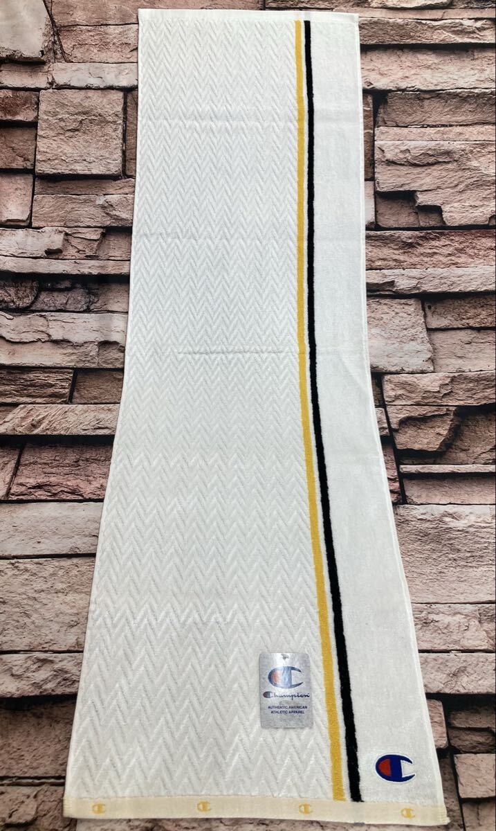 送料無料!【Champion】(チャンピオン) 刺繍入りスポーツタオル1枚拍卖