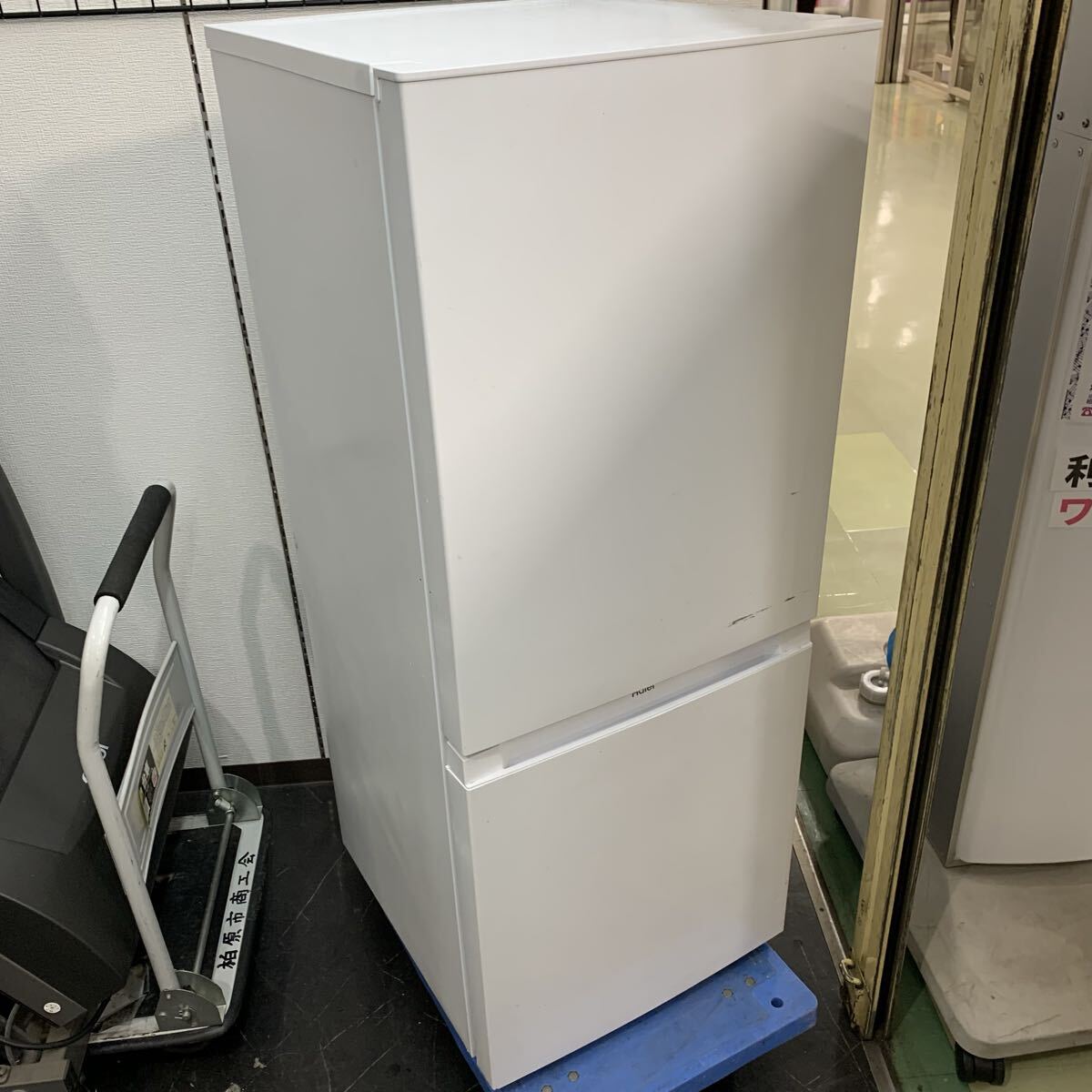 ★★格安スタート!大阪府内、近郊自社配送、お引き取り、らくらく家財便、2022年製 Haier 冷蔵庫 冷凍冷蔵庫 JR-NF140N ★★拍卖