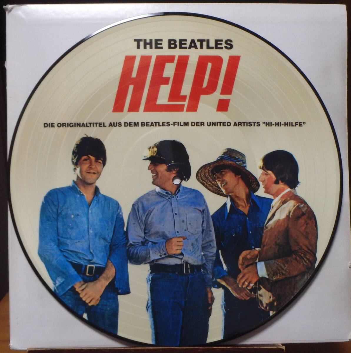 【PIC11】THE BEATLES 「Help!」(Picture Disc), NETHERLAND Special Edition/Unofficial Release ★ピクチャー盤拍卖