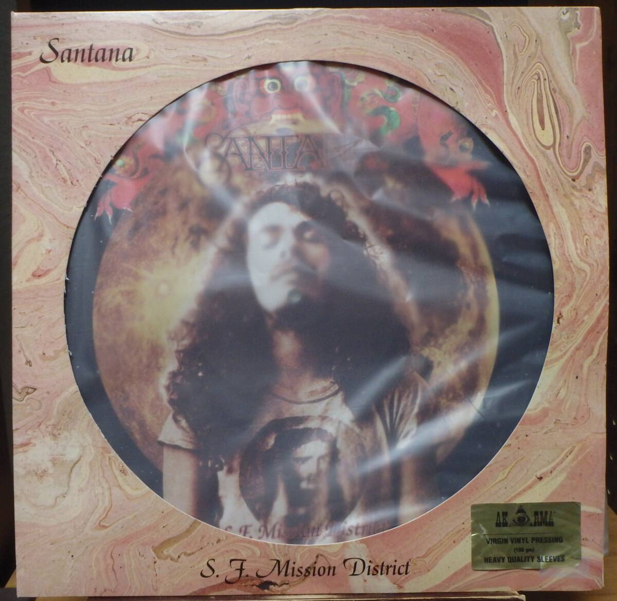 【PIC16】SANTANA 「S.F. Mission District」(Picture Disc), 99 ITALY Compilation ★ピクチャー盤拍卖