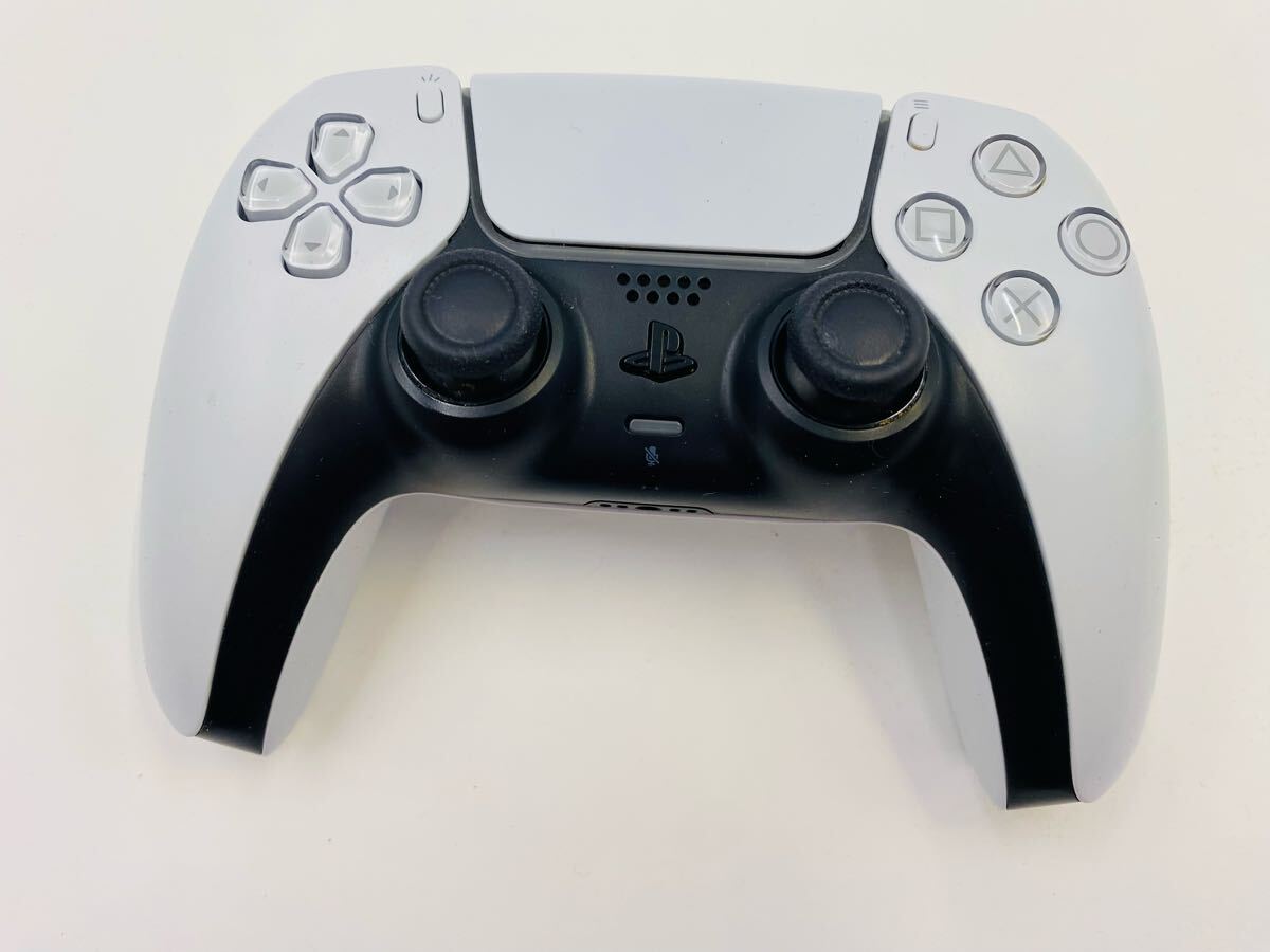 ◇ SONY PlayStation5 ソニー プレイステーション5 DualSense ワイヤレスコントローラー ホワイト CFI-ZCT1J 本体のみ 通電確認済み拍卖