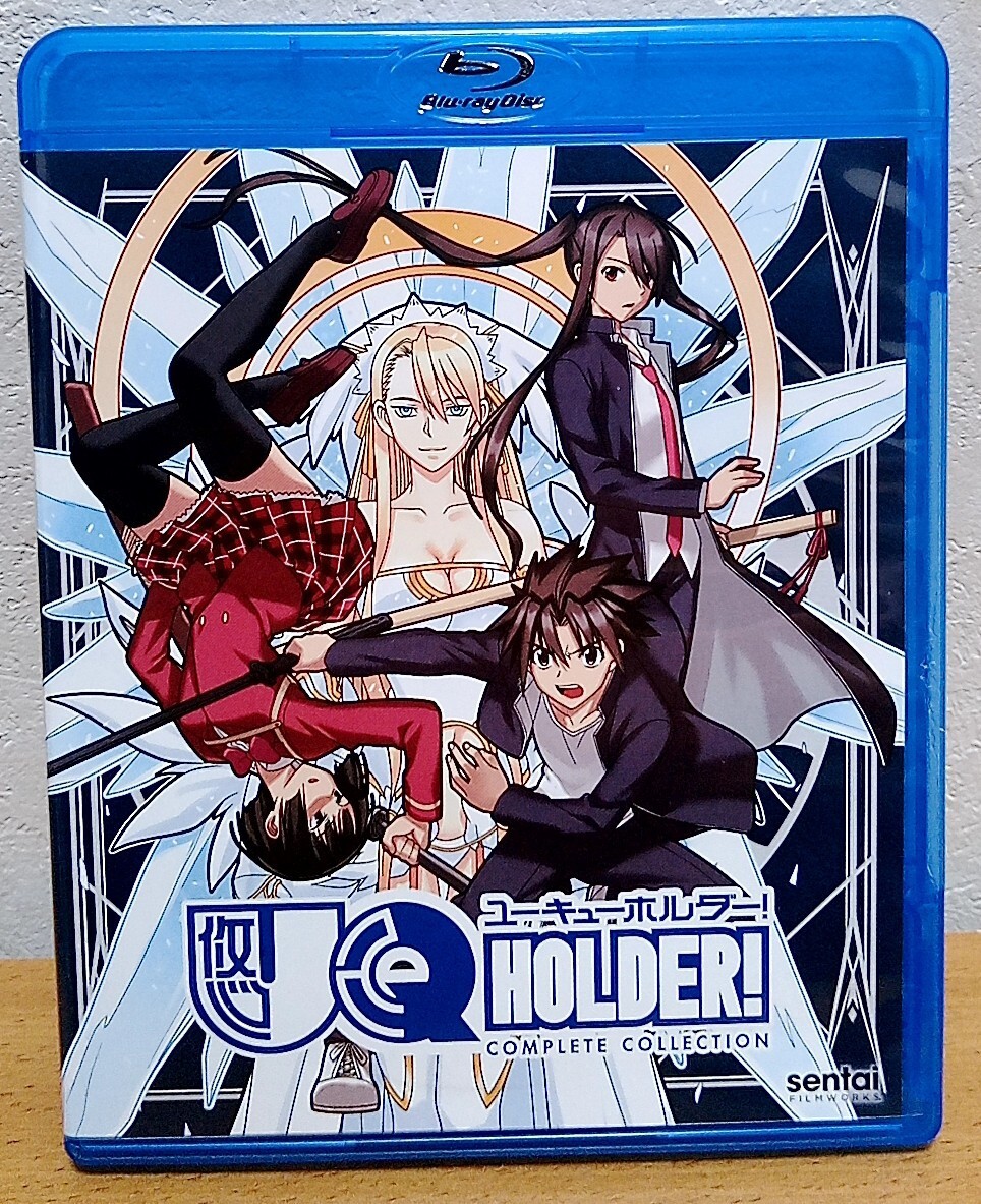 Blu-ray UQ HOLDER! 全話 + OVA 輸入盤 魔法先生ネギま! 赤松健 送料無料拍卖