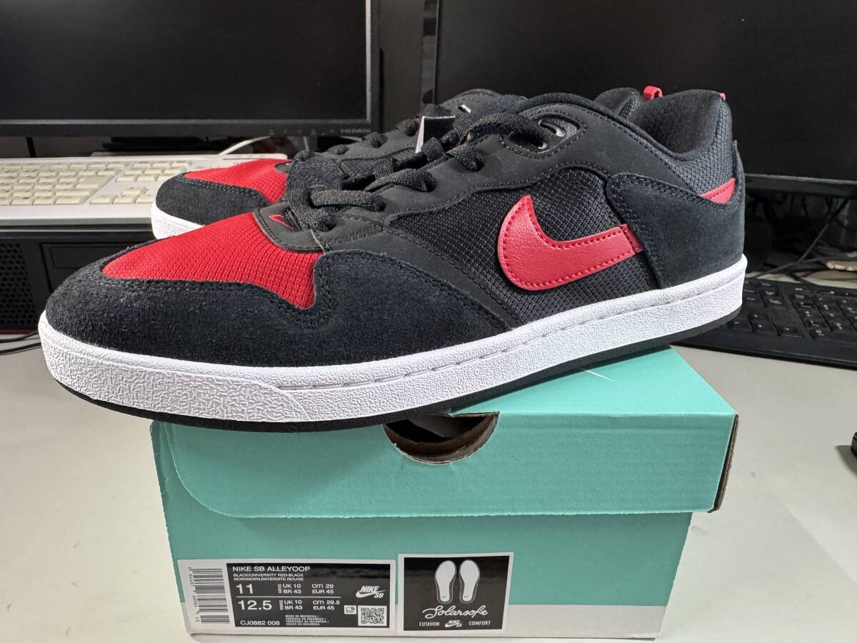 ナイキ SB アリウープ 未使用品 赤/黒拍卖