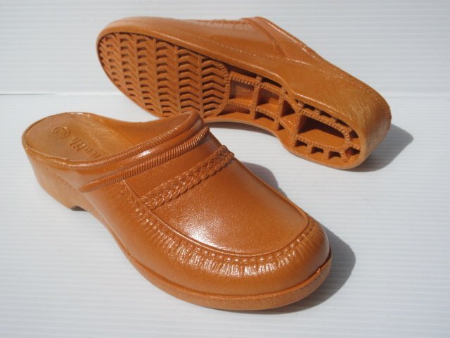 マルリョウ HEALTH L25 ブラウン M 日本製 ギョサン ゴム サンダル 婦人 レディース トイレ 便所 スリッパ 庭 履き 前かぶり つま先 カバー拍卖