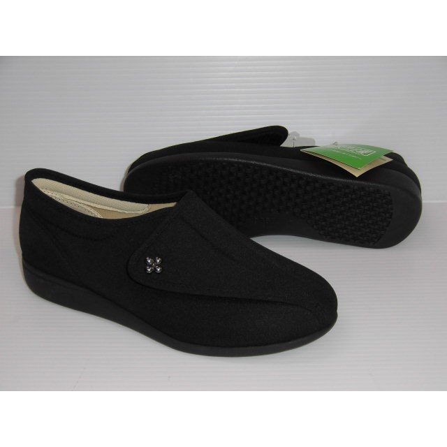 即決 22.5 アサヒ 快歩主義 L011 黒ST 婦人 レディース リハビリ シューズ 介護 靴 デイサービス 外反母趾 母の日 敬老の日拍卖