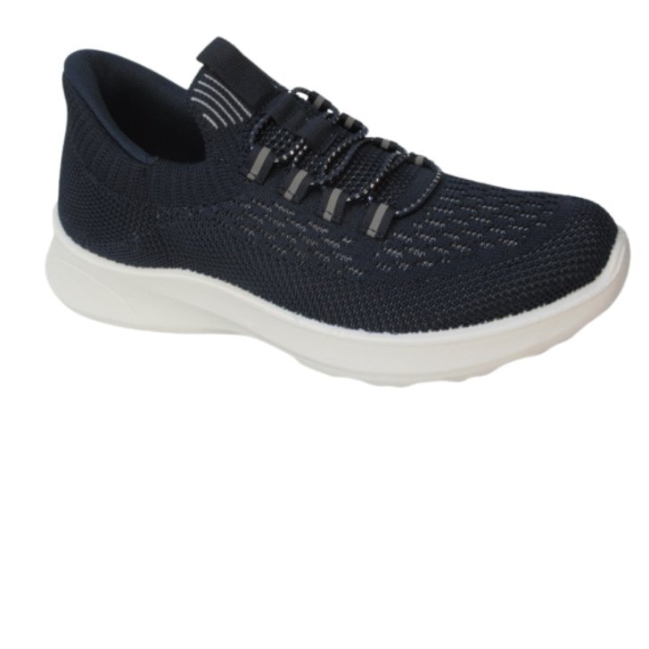 ヒモは飾り スルッと履けるスリッポン 24.0 SIDECAR NEO TG201 ブルー 婦人 レディース スニーカー ウォーキングシューズ スリッポン拍卖