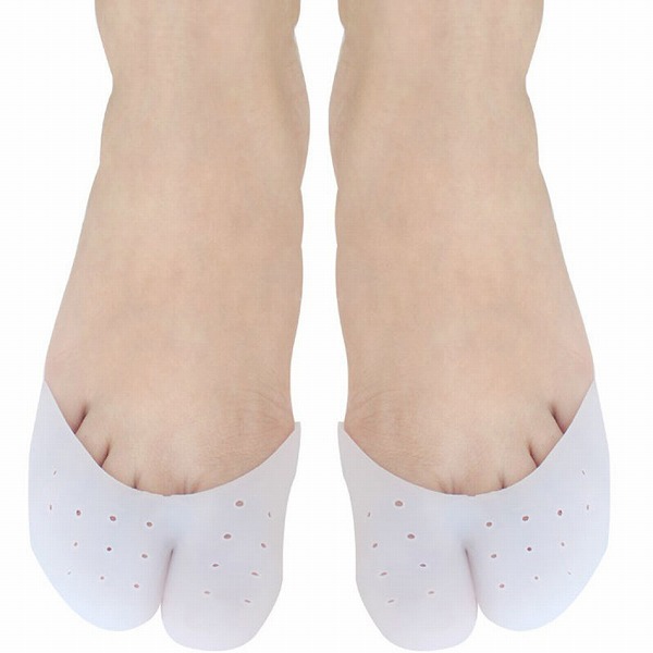 「bt2-a2」 バレエ 足袋型 シリコン トゥパッド 痛み マメ 軽減 通気性 ( 白 )拍卖