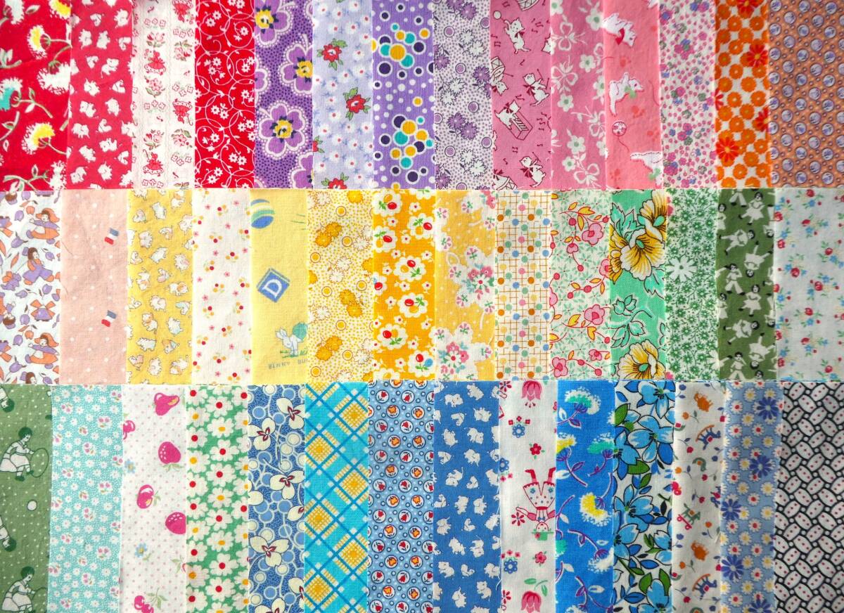 レトロ30’sカットクロスセットⅠ★USA復刻Windhamフィードサックフラワー拍卖