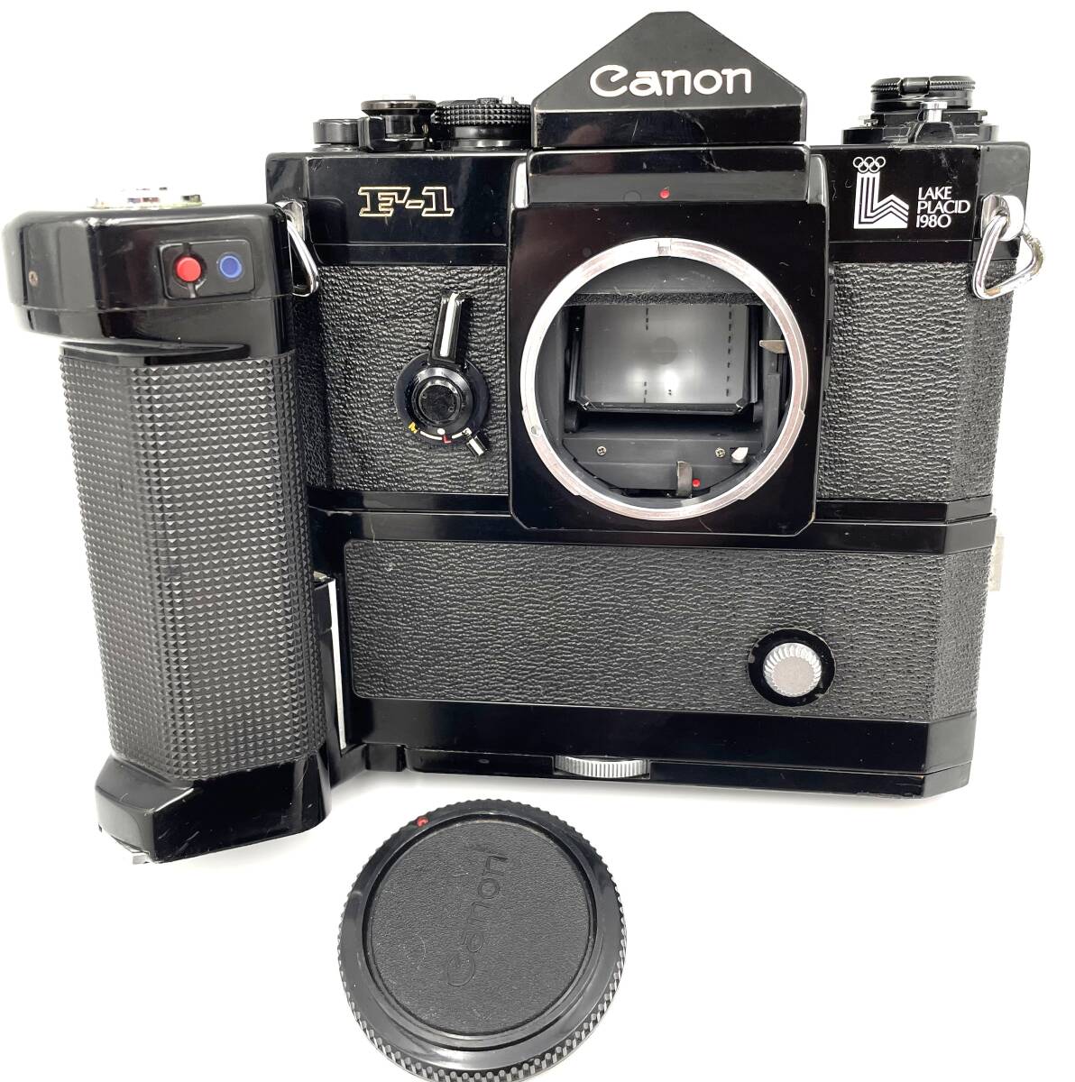 希少 Canon F-1 オリンピック Olympic LAKE PLACID 1980 MOTOR DRIVE MF キャノン canon 拍卖