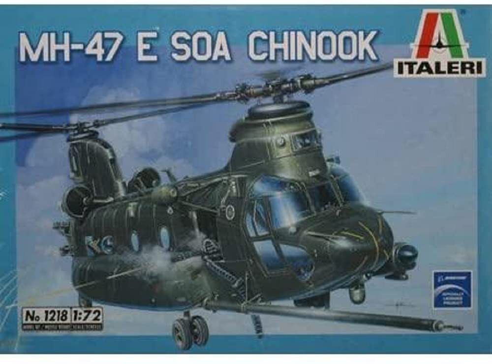 【中古】タミヤ イタレリ 1218 1/72 MH-47E SOAチヌーク プラモデル拍卖