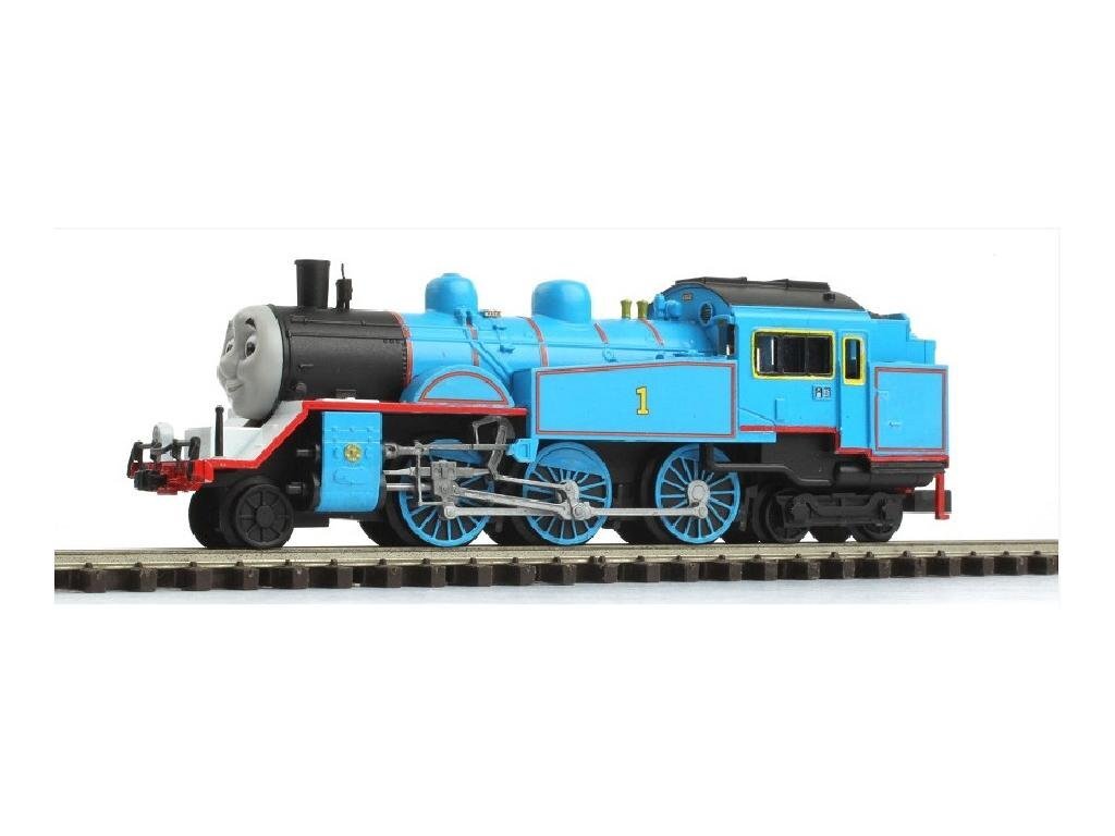 【中古】Nゲージ 鉄道ホビダス 大井川鐵道 きかんしゃトーマス号シリーズ No.1 きかんしゃトーマス号 (C11) ディスプレイプラキット拍卖