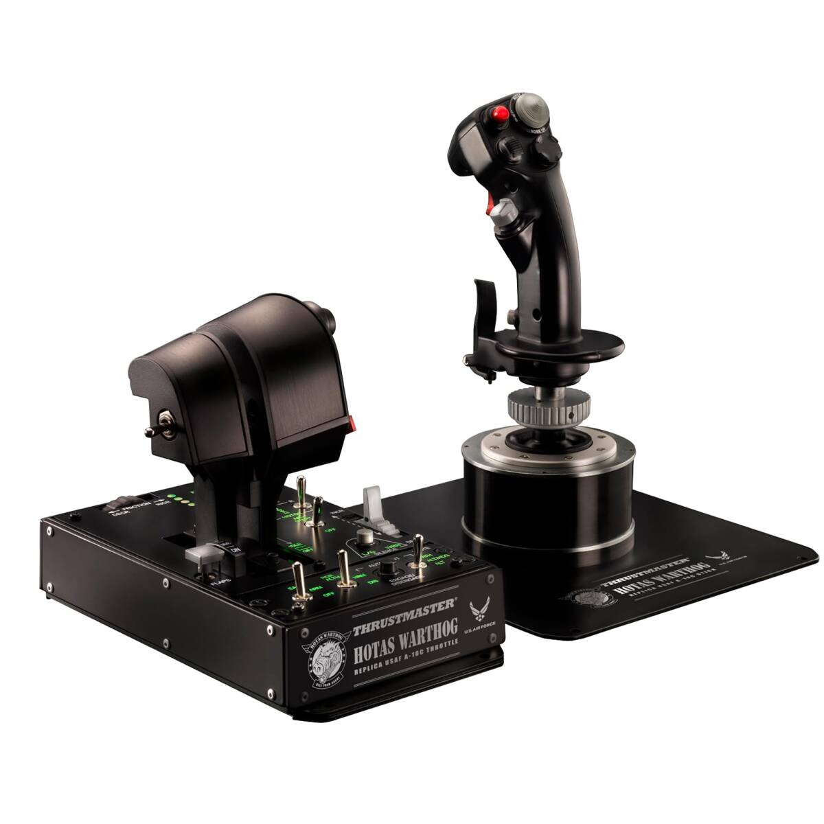 【中古】【国内正規品】Thrustmaster スラストマスター HOTAS Warthog フライトスティック、デュアルスロットル、コントロールパ拍卖