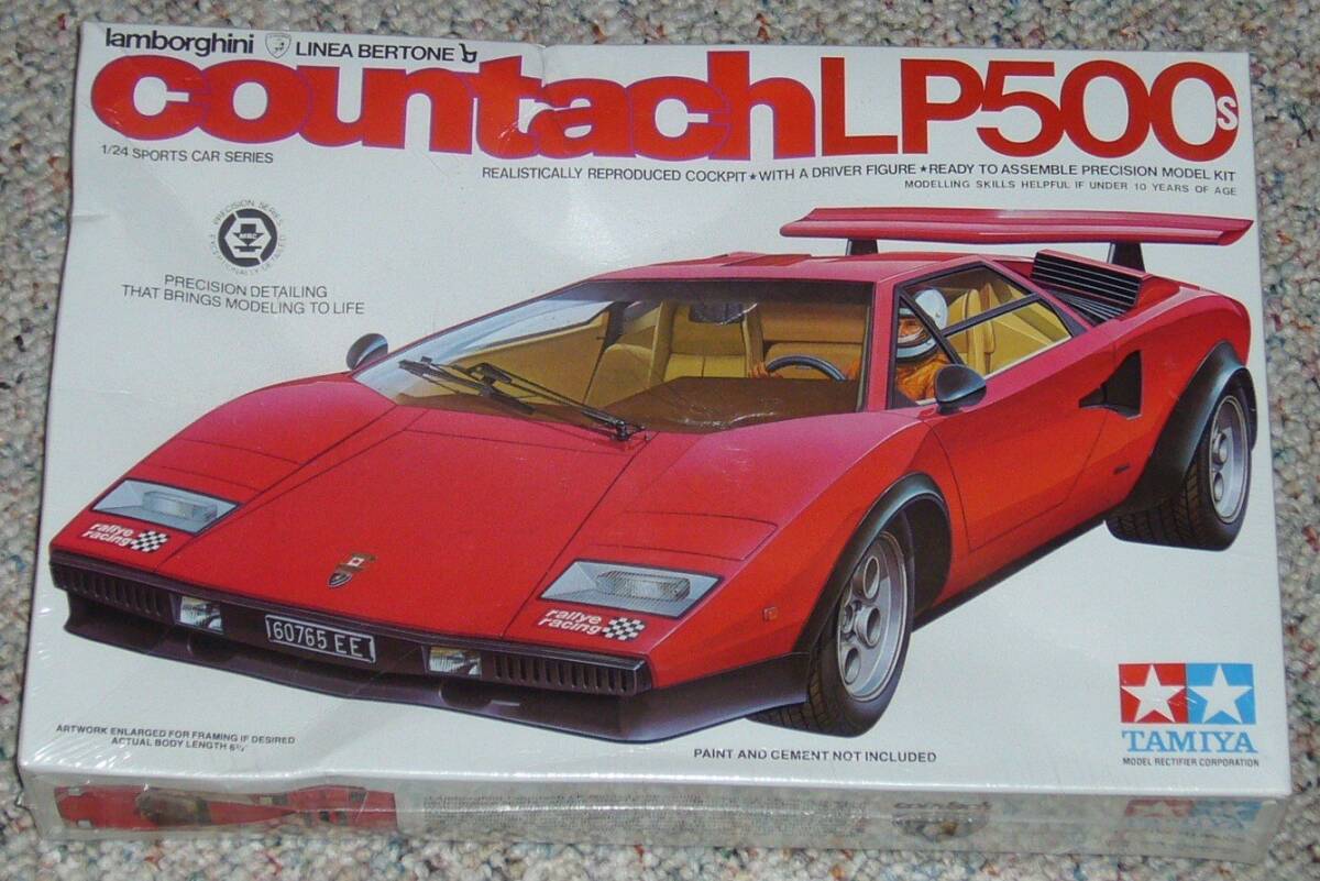 【中古】タミヤ 1/24 スポーツカーシリーズ No.306 ランボルギーニ カウンタック LP500S プラモデル 24306拍卖