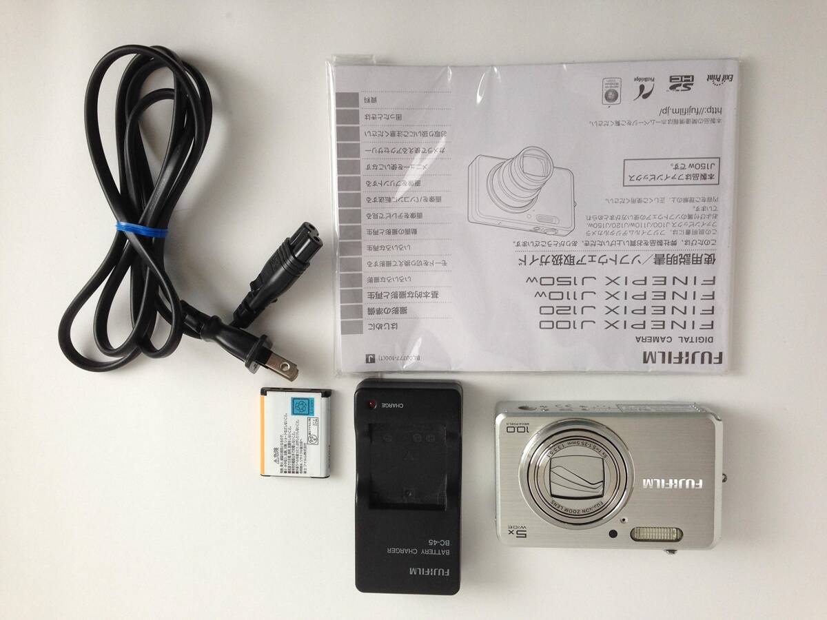 【中古】FUJIFILM デジタルカメラ FinePix (ファインピックス) J150W シルバー FX-J150WS拍卖