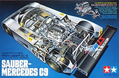 【中古】タミヤ 1/24 スポーツカーシリーズ No.91 ザウバー・メルセデス C9 プラモデル 24091拍卖