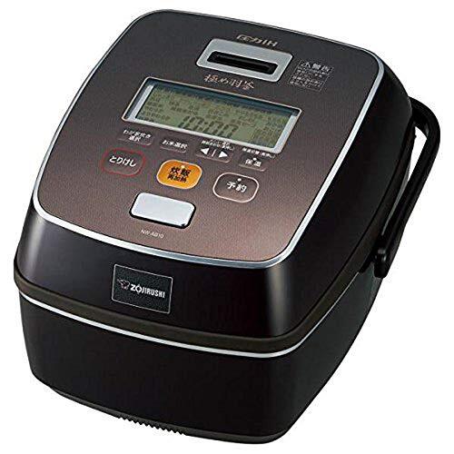 【中古】象印 炊飯器 極め羽釜 鉄器コート 5.5合炊き プライムブラウン NW-AB10-TZ拍卖