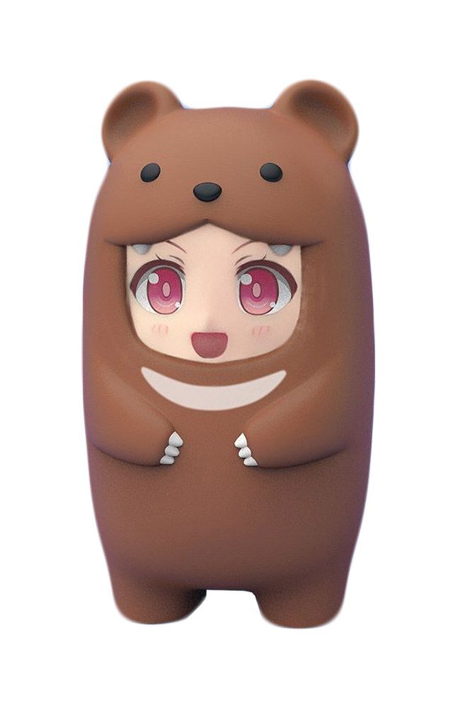 【中古】ねんどろいどもあ きぐるみフェイスパーツケース ブラウンくま ノンスケール ABS製 塗装済み完成品パーツケース拍卖
