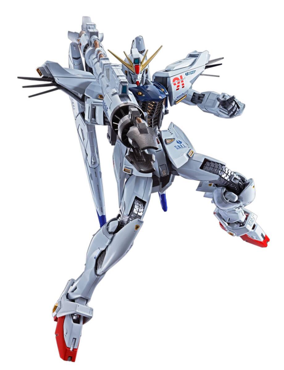 【中古】METAL BUILD 機動戦士ガンダムF91 ガンダムF91 約170mm ABS&PC&PVC&ダイキャスト製 塗装済み可動フィギュア拍卖