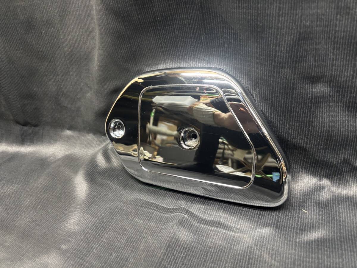 【管B0】ヤマハ・マジェスティ125・5CA・社外・メッキエアクリーナーボックスカバー拍卖