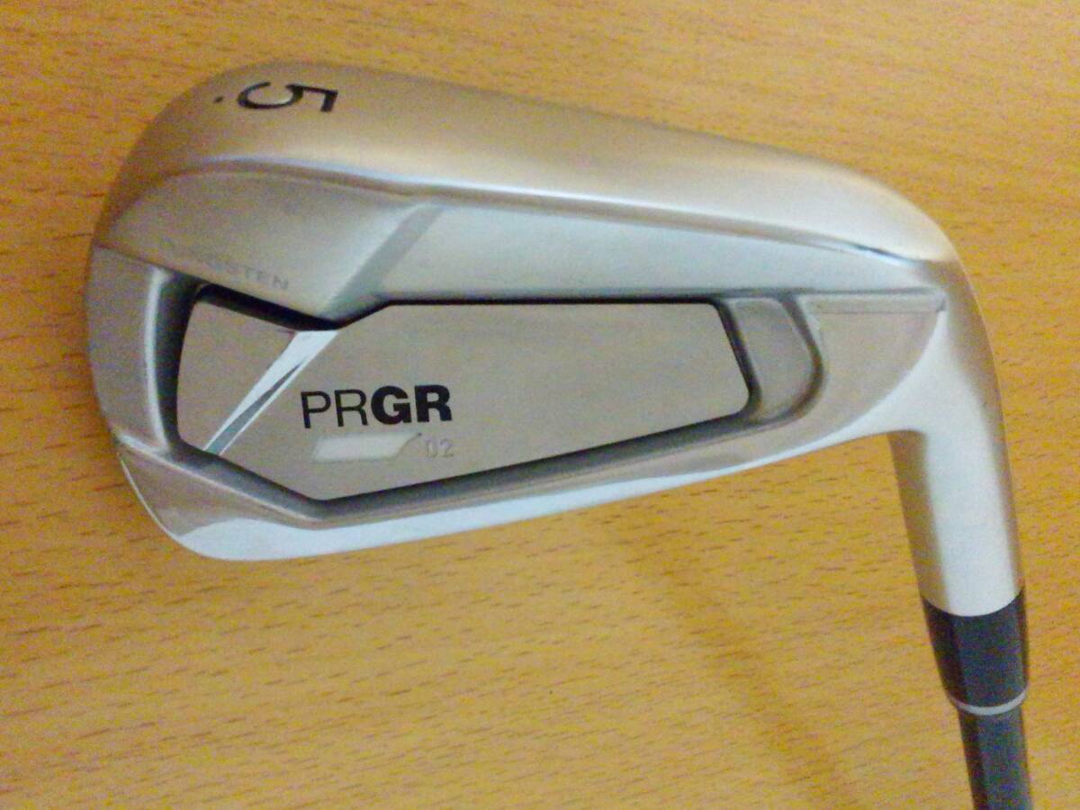 プロギア PRGR 02 IRON 5番アイアン 5I オリジナルカーボン DIAMANA for PRGR ディアマナ S 2023年モデル拍卖