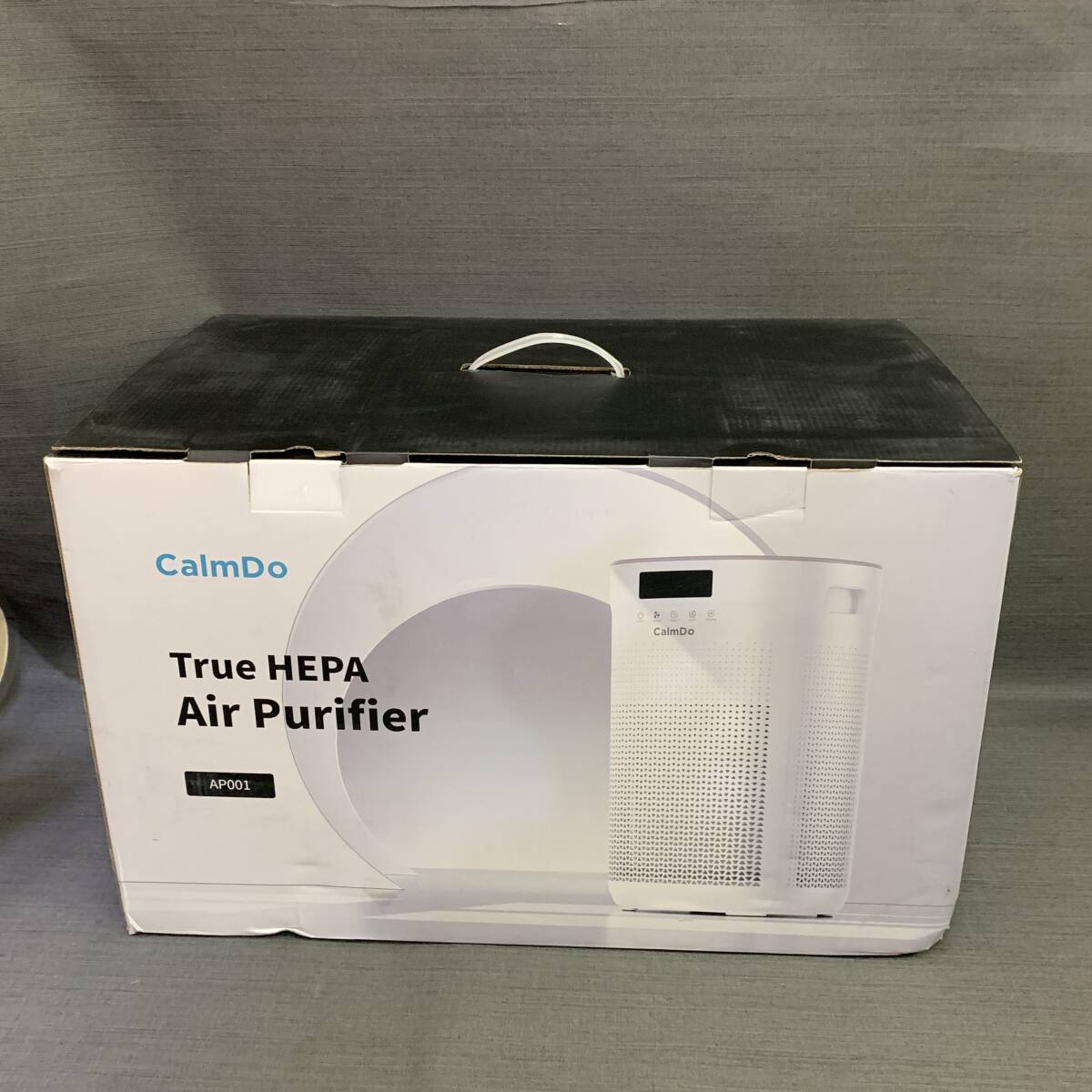 ■未使用 外箱壊れ等有 CalmDo True Hepa Air Purifier AP001 空気清浄機 空気清浄35㎡ 4段階ろ過システム■H42389拍卖