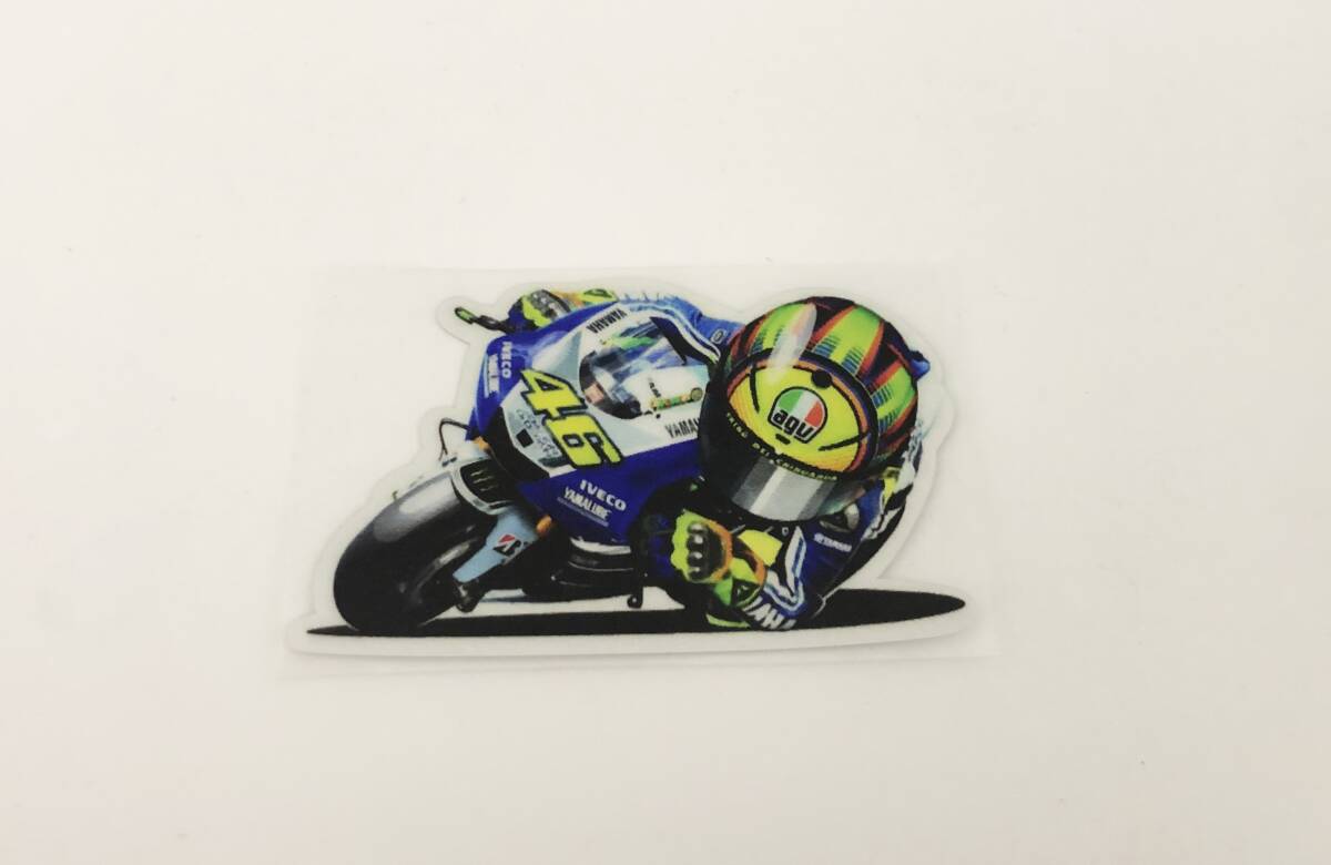 ST-034 MotoGP 46 バレンティーノ ロッシ Rossi YAMAHA AGV ステッカー 反射剤入り拍卖