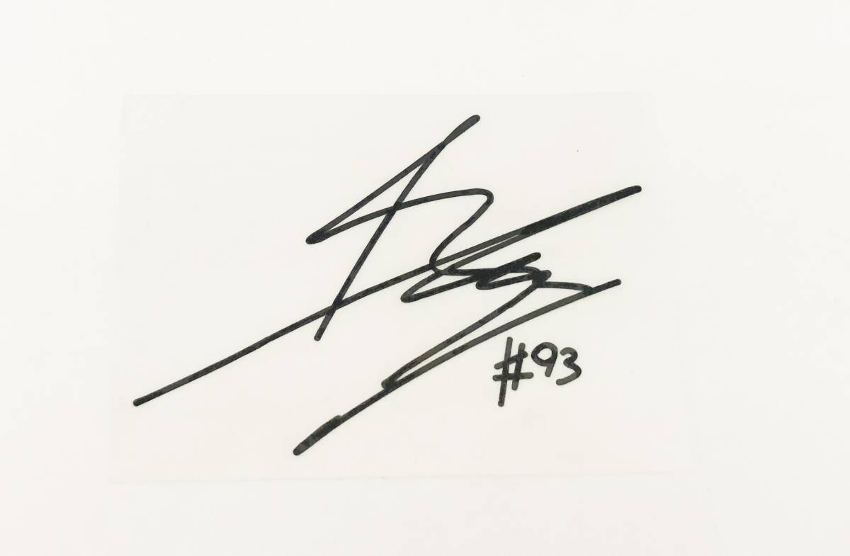 ST-064 SHOEI X-14 MotoGP 93 Marc Marquez マルクマルケス 復刻サイン ブラック 転写ステッカー拍卖