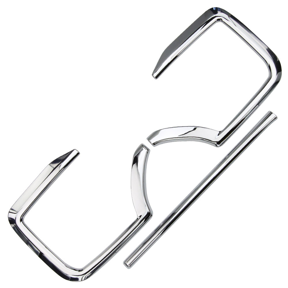 ホンダ N-BOX カスタム JF5/JF6 フロントフォグガーニッシュ 外装カスタムパーツ 鏡面メッキ仕上げ 3P@拍卖